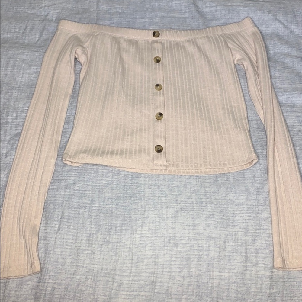 Off The Shoulder Crop Top